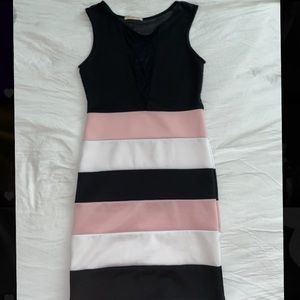 Arden B Striped Dress